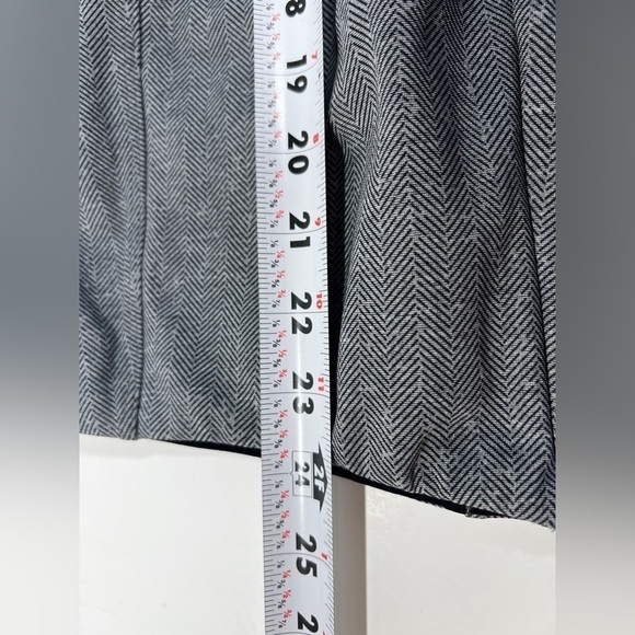 LIVERPOOL Los Angeles Pull-On Pencil Skirt in Grey &Black Size 8 Style#XM6023Z47 - Picture 8 of 9